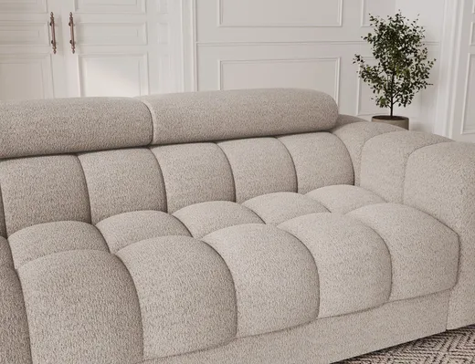 Sofa rozkładana 3-osobowa FESTELLO - tkanina Royal 18