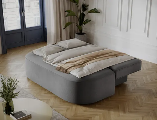 Sofa rozkładana LILANA - tkanina Poco 04
