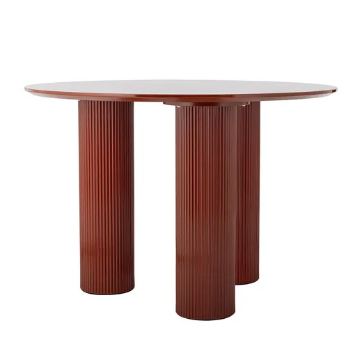 Stół okrągły DELLA FSC®100% 110 cm - czerwony