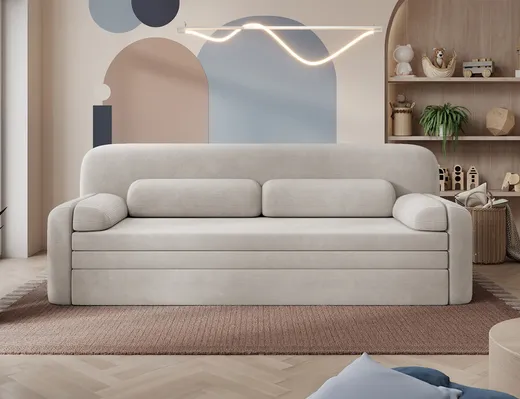 Sofa rozkładana ELIOSS - tkanina Tabbris 18