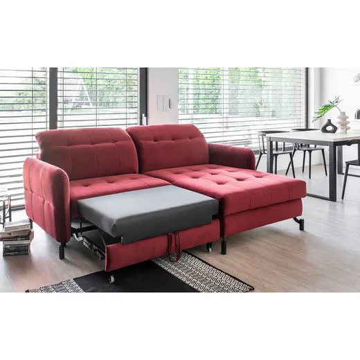 Narożnik rozkładany LORELLE - tkanina Mat Velvet 75