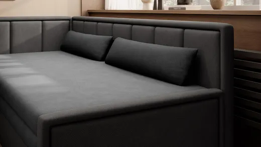 Sofa rozkładana FULGEO - tkanina Poco 04/Poco 10