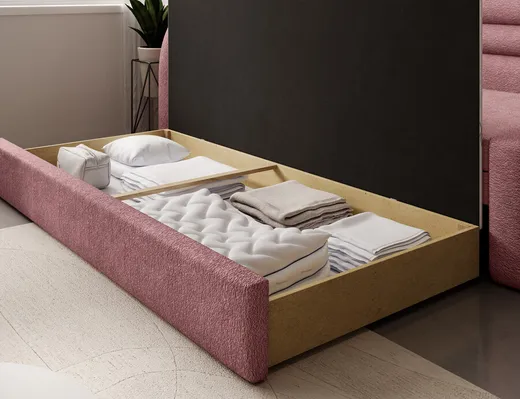 Sofa rozkładana FABILLO - tkanina Touch 24