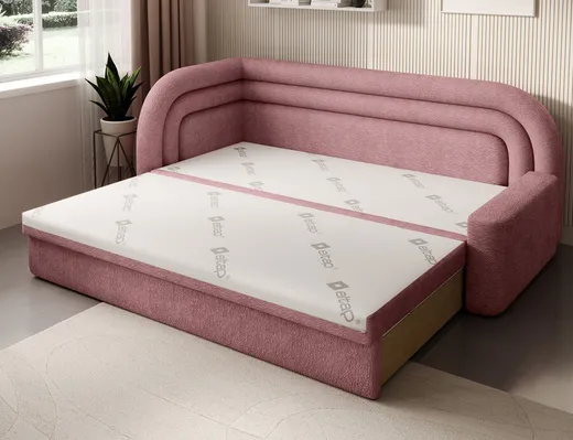 Sofa rozkładana FABILLO - tkanina Touch 24