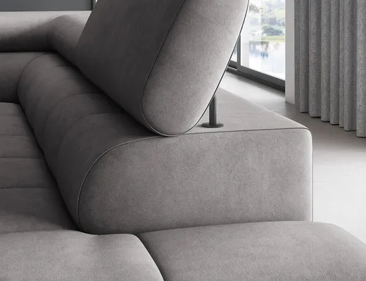 Narożnik rozkładany FERUCCE - tkanina Aura 04
