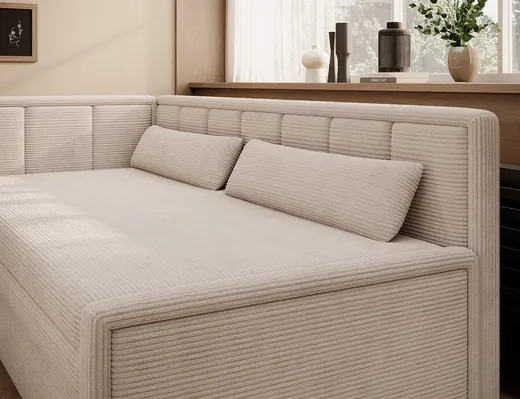 Sofa rozkładana FULGEO - tkanina Jarell 18