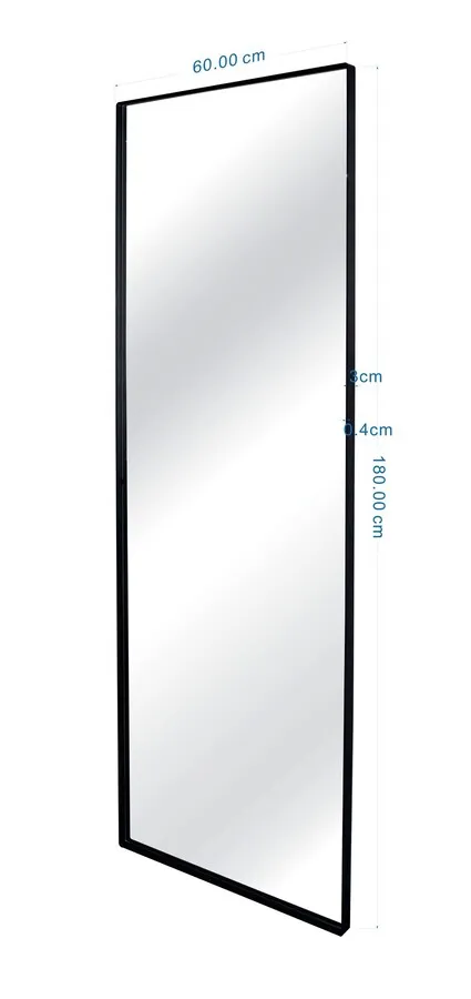 Lustro ścienne STARLET 60x180 - czarny