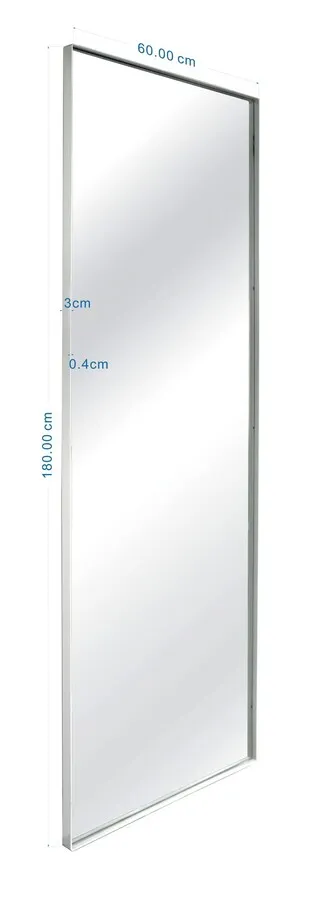 Lustro ścienne STARLET 60x180 - szarobeżowy