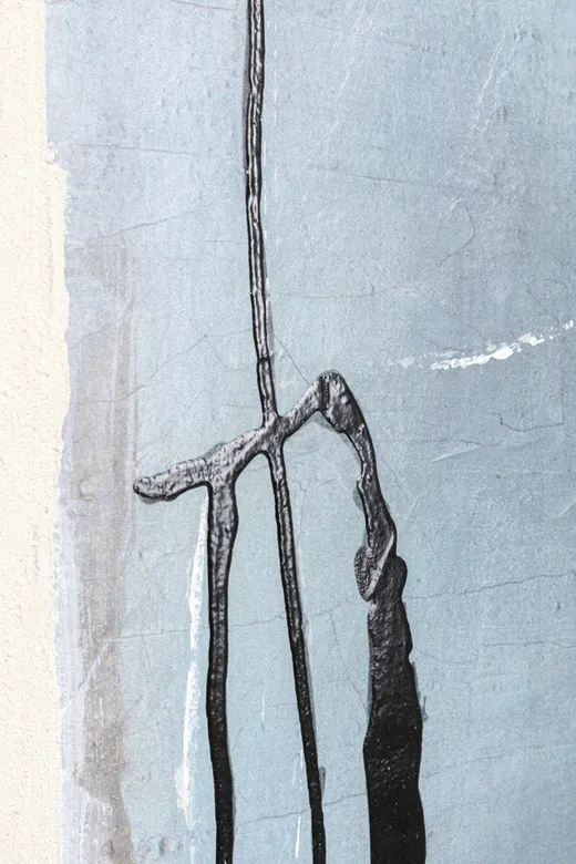 Obraz akrylowy DUST BLUE 55x75
