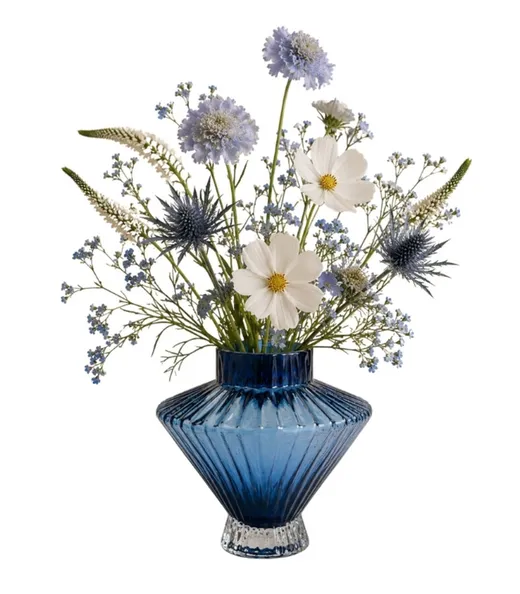 Wazon DAPHNE 20 cm - niebieski