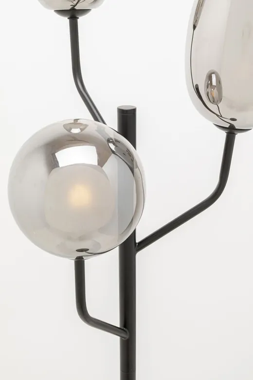 Lampa podłogowa COLUMBO - czarny