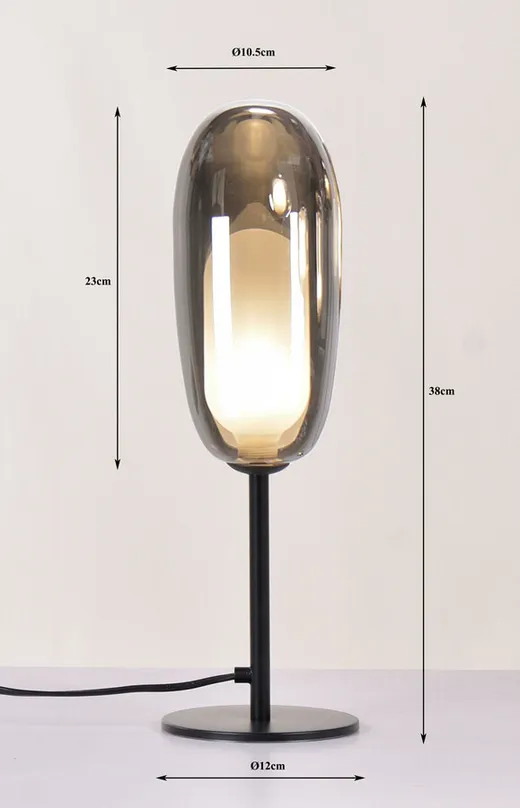 Lampa stołowa COLUMBO - czarny