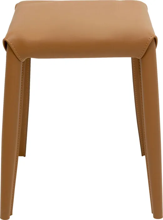 Taboret MONZA ekoskóra - brązowy