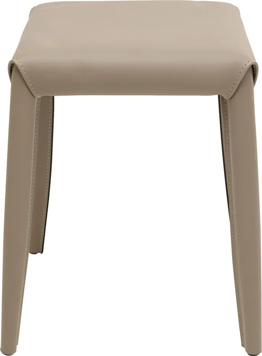 Taboret MONZA ekoskóra - jasny szary