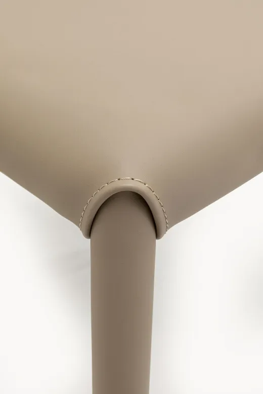 Taboret MONZA ekoskóra - jasny szary