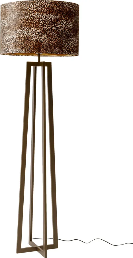 Lampa podłogowa WILDLIFE - brązowy
