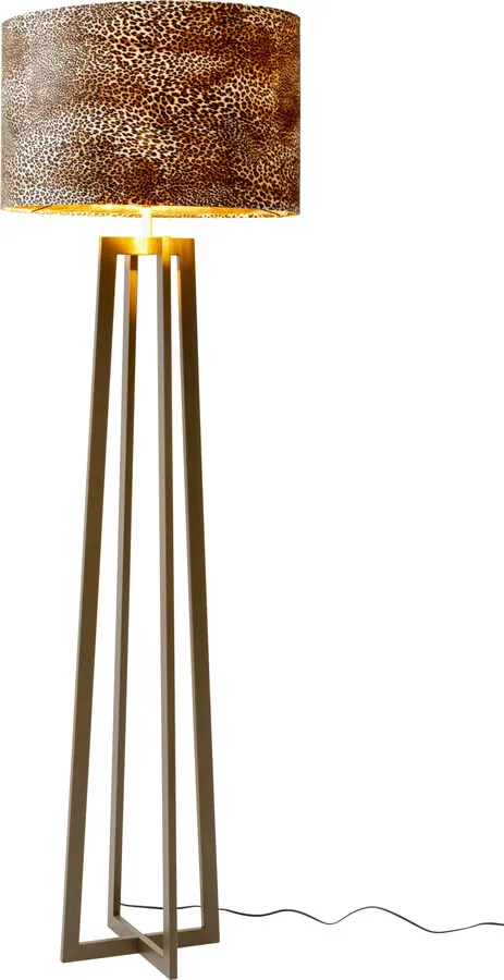 Lampa podłogowa WILDLIFE - brązowy