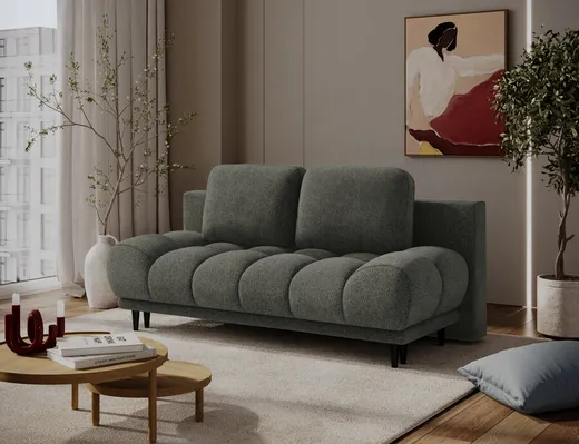 Sofa rozkładana GUAVIO - tkanina Xillar 100