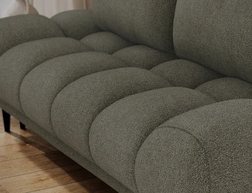 Sofa rozkładana GUAVIO - tkanina Xillar 100