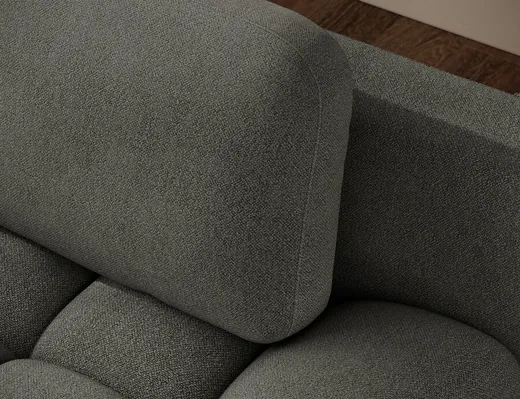 Sofa rozkładana GUAVIO - tkanina Xillar 100
