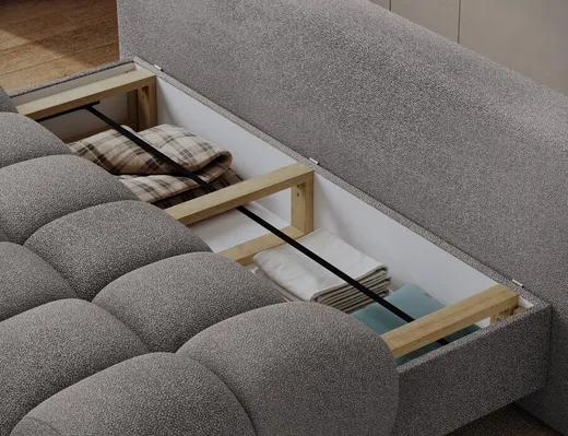Sofa rozkładana GUAVIO - tkanina Paolli 04