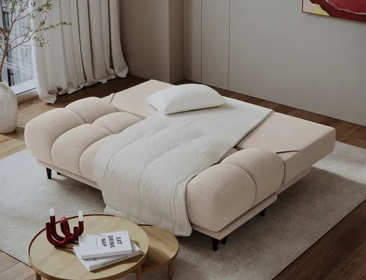 Sofa rozkładana GUAVIO - tkanina Royal 18