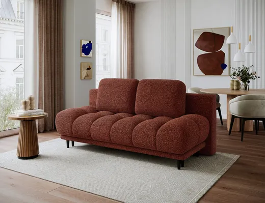Sofa rozkładana GUAVIO - tkanina Jaffray 30