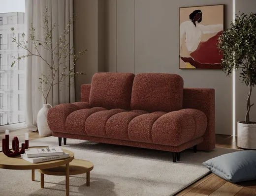 Sofa rozkładana GUAVIO - tkanina Jaffray 30