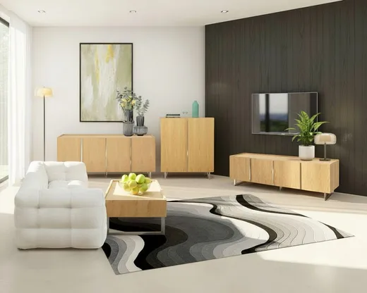 Dywan AURA GREY 170x240 - szary