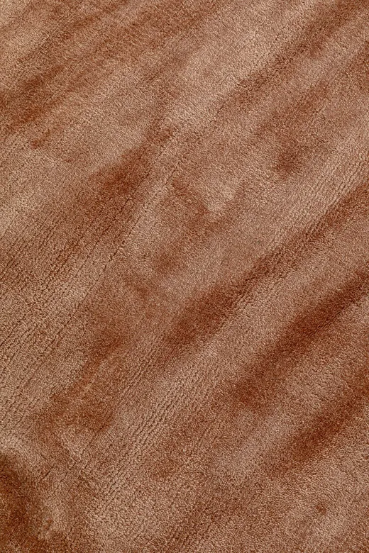 Dywan okrągły COSY 200 cm - brązowy
