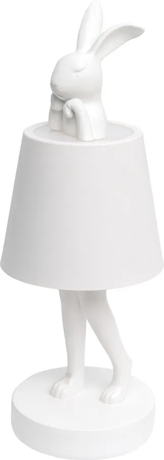 Lampa stołowa ogrodowa RABBIT LED 29 cm - biały