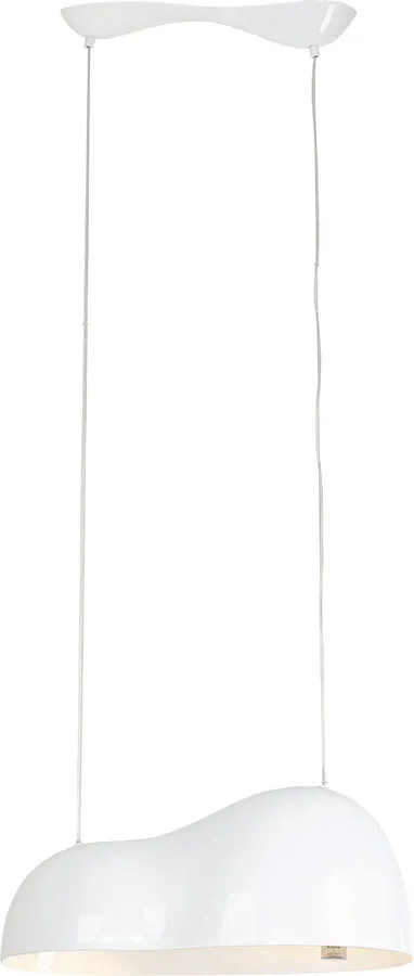 Lampa wisząca CLOUD BEAM DOUBLE 70 cm - biały