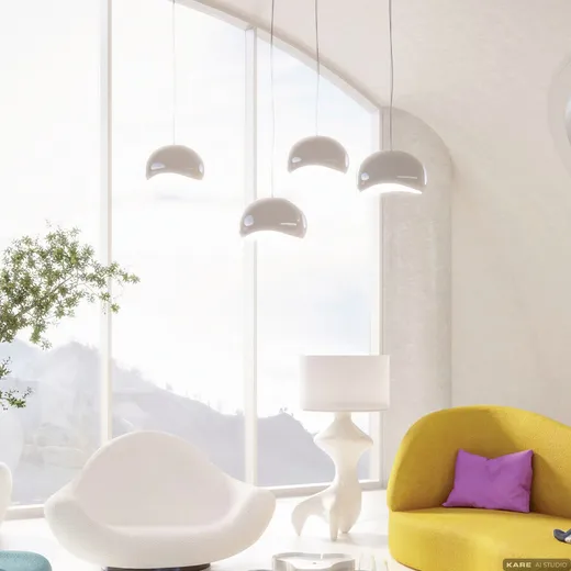 Lampa wisząca CLOUD BEAM - biały