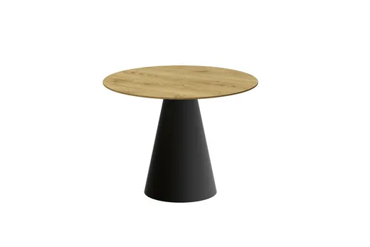 Stół okrągły PINETO 100 cm - cappucino mat