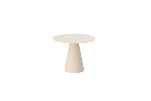 Stół okrągły PINETO 100 cm - cappucino mat