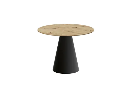 Stół okrągły PINETO 100 cm - cappucino mat