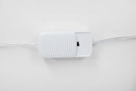 Lampa podłogowa FLOW FLAME - biały