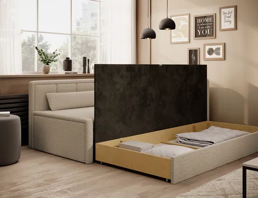 Sofa rozkładana FULGEO - tkanina Royal 18