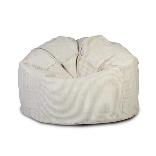 Pufa SAKWA Sztruks SZ03 - kremowy