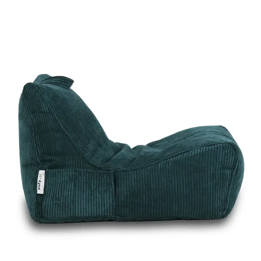 Fotel FLAVIO Sztruks SZ09 - butelkowa zieleń