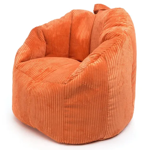 Fotel SIMONE Sztruks SZ93 - pomarańczowy