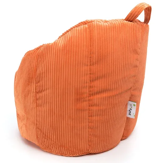Fotel SIMONE Sztruks SZ93 - pomarańczowy
