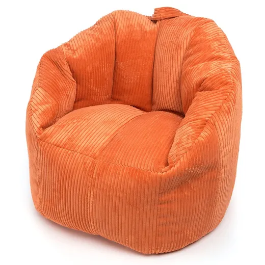 Fotel SIMONE Sztruks SZ93 - pomarańczowy