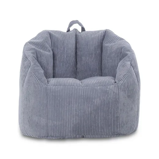 Fotel SIMONE Sztruks SZ04 - jasny szary