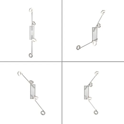 Lampa sufitowa SILEDA 6786-96 - aluminium