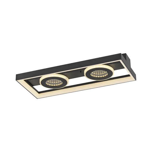 Lampa sufitowa TRAFORO 6854-18 - czarny