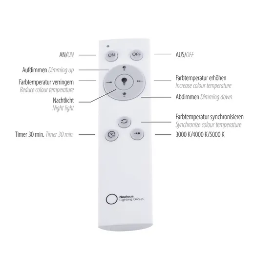Lampa sufitowa ANIKA 14327-18 - szary