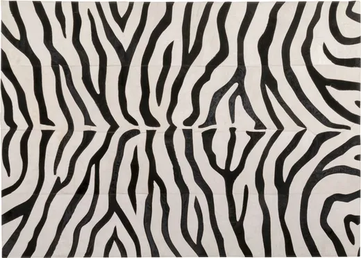 Dywan ZEBRA 200x300 - biało-czarny