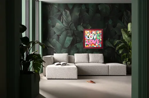 Obraz w ramie LOVE LOVE 80x80