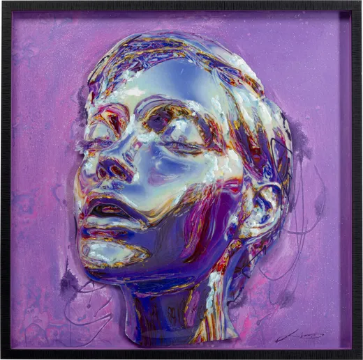 Obraz w ramie FACE 90x90